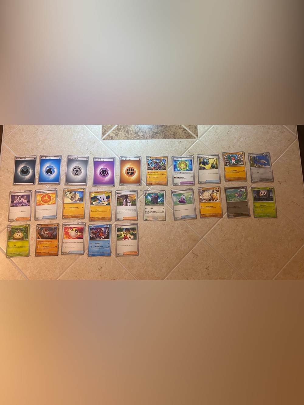 25 Pokemon Card Assortment from Mega Evolution Perfect Order Elite Trader Box!